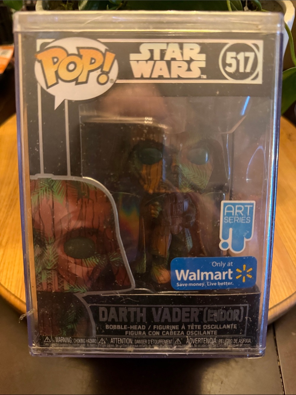 Funko Pop! Star Wars Darth Vader (Endor) Multicolor Vinyl Figure - Green, Brown